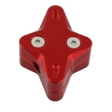 Maxbell Motorcycle Side Stand Foot Enlarger Plate for Yamaha Nmax125 Motorcycle Red