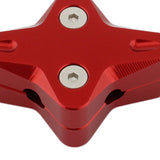 Maxbell Motorcycle Side Stand Foot Enlarger Plate for Yamaha Nmax125 Motorcycle Red
