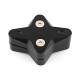 Maxbell Motorcycle Side Stand Foot Enlarger Plate for Yamaha Nmax125 Motorcycle Black