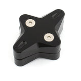 Maxbell Motorcycle Side Stand Foot Enlarger Plate for Yamaha Nmax125 Motorcycle Black