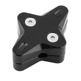 Maxbell Motorcycle Side Stand Foot Enlarger Plate for Yamaha Nmax125 Motorcycle Black