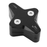 Maxbell Motorcycle Side Stand Foot Enlarger Plate for Yamaha Nmax125 Motorcycle Black