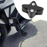 Maxbell Motorcycle Side Stand Foot Enlarger Plate for Yamaha Nmax125 Motorcycle Black