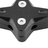 Maxbell Motorcycle Side Stand Foot Enlarger Plate for Yamaha Nmax125 Motorcycle Black