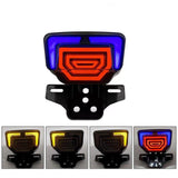 Maxbell Motorcycle Tail Light with License Plate Holder for Tmx125/155 CG125 ct