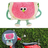 Maxbell Generic Car Headrest Pillow Plush Cartoon Watermelon for Most Cars Head Rest