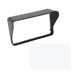 Maxbell Motorcycle Dashboard Sun Visor Cover with Steel Film Easy Installation Guard