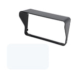 Maxbell Motorcycle Dashboard Sun Visor Cover with Steel Film Easy Installation Guard
