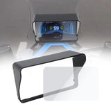 Maxbell Motorcycle Dashboard Sun Visor Cover with Steel Film Easy Installation Guard
