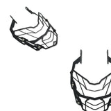 Maxbell Motorcycle Headlight Mesh Grill Guard Replacement Motorcycle Head Lamp Guard