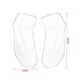 Maxbell Motorcycle Side Radiator Covers Directly Replace for Yamaha MT-07 FZ-07