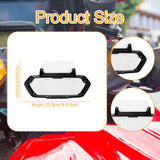 Maxbell Motorcycle Dashboard Cover for X-max 300 Anti Scratch Replacement Spare Part Black