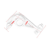 Maxbell Camshaft cam Shaft and Rocker Arm Sturdy Replacing for Vespa LX 125 150