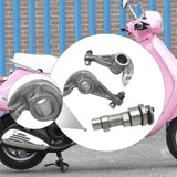 Maxbell Camshaft cam Shaft and Rocker Arm Sturdy Replacing for Vespa LX 125 150