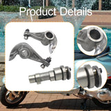 Maxbell Camshaft cam Shaft and Rocker Arm Sturdy Replacing for Vespa LX 125 150