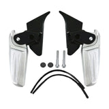 Maxbell Motorcycle Foot Pegs Rustproof Foot Supports for Motorcycle Spare Parts Silver