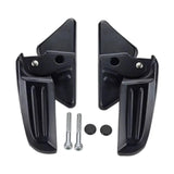 Maxbell Motorcycle Passenger Footrest Aluminum Alloy Rearset for Vespa Black