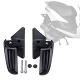 Maxbell Motorcycle Passenger Footrest Aluminum Alloy Rearset for Vespa Black