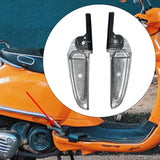 Maxbell 2Pcs Motorcycle Rear Passenger Foot Pegs Easy to Install Replaces Pedal Pads