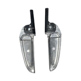 Maxbell 2Pcs Motorcycle Rear Passenger Foot Pegs Easy to Install Replaces Pedal Pads