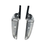 Maxbell 2Pcs Motorcycle Rear Passenger Foot Pegs Easy to Install Replaces Pedal Pads