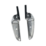 Maxbell 2Pcs Motorcycle Rear Passenger Foot Pegs Easy to Install Replaces Pedal Pads