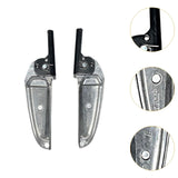 Maxbell 2Pcs Motorcycle Rear Passenger Foot Pegs Easy to Install Replaces Pedal Pads