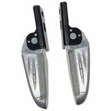 Maxbell 2Pcs Motorcycle Rear Passenger Foot Pegs Easy to Install Replaces Pedal Pads