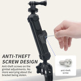 Maxbell Motorcycle Action Camera Mount for Panoramic Cameras Driving Recorders