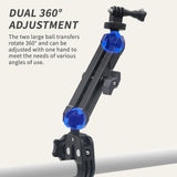 Maxbell Motorcycle Action Camera Mount for Panoramic Cameras Driving Recorders