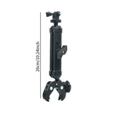Maxbell Motorcycle Action Camera Mount for Panoramic Cameras Driving Recorders
