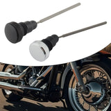 Maxbell Oil Dipstick Replace Tank Plug for Harley Motorcycle Fxd Dyna 2006-2017 Black
