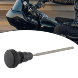 Maxbell Oil Dipstick Replace Tank Plug for Harley Motorcycle Fxd Dyna 2006-2017 Black