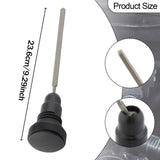 Maxbell Oil Dipstick Replace Tank Plug for Harley Motorcycle Fxd Dyna 2006-2017 Black