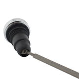 Maxbell Oil Dipstick Replace Tank Plug for Harley Motorcycle Fxd Dyna 2006-2017 Silver