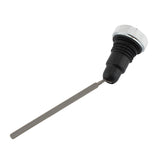 Maxbell Oil Dipstick Replace Tank Plug for Harley Motorcycle Fxd Dyna 2006-2017 Silver