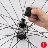 Maxbell Cassette Lockring Tool Freewheel Socket Mountain Bike Freewheel Remover Tool 3.6cmx2.8cm