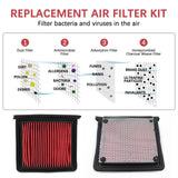 Maxbell Motorcycle Air Filter Replaces for Kymco Xciting 500 i 2008 Mvl-30268