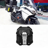 Maxbell Generic Motorcycle Top Case 5L Storage Trunk for Motorcycle Accessories Black