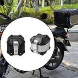 Maxbell Generic Motorcycle Top Case 5L Storage Trunk for Motorcycle Accessories Black