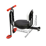 Maxbell Baby Kids Bicycle Carrier with Handrail Attachment Front Bike Baby Seat A