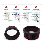 Maxbell Motorcycle Air Filter Sturdy Assembly Parts Accessories Repair Replace Parts