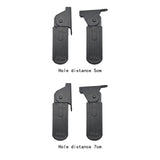 Maxbell 1 Pair Bike Pedals Folding Gear Sturdy Cycling Accessories Foot Plates Pedal Hole Spacing 5cm