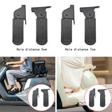 Maxbell 1 Pair Bike Pedals Folding Gear Sturdy Cycling Accessories Foot Plates Pedal Hole Spacing 5cm