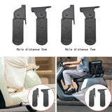Maxbell 1 Pair Bike Pedals Folding Gear Sturdy Cycling Accessories Foot Plates Pedal Hole Spacing 5cm