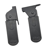 Maxbell 1 Pair Bike Pedals Folding Gear Sturdy Cycling Accessories Foot Plates Pedal Hole Spacing 5cm