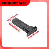 Maxbell 1 Pair Bike Pedals Folding Gear Sturdy Cycling Accessories Foot Plates Pedal Hole Spacing 5cm