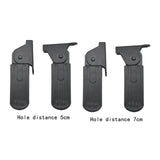 Maxbell 1 Pair Bike Pedals Folding Gear Sturdy Cycling Accessories Foot Plates Pedal Hole Spacing 5cm