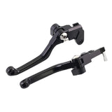 Maxbell Clutch Brake Handle Levers Perch Hand Levers for Drz250 Drz400SM Black