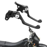 Maxbell Clutch Brake Handle Levers Perch Hand Levers for Drz250 Drz400SM Black